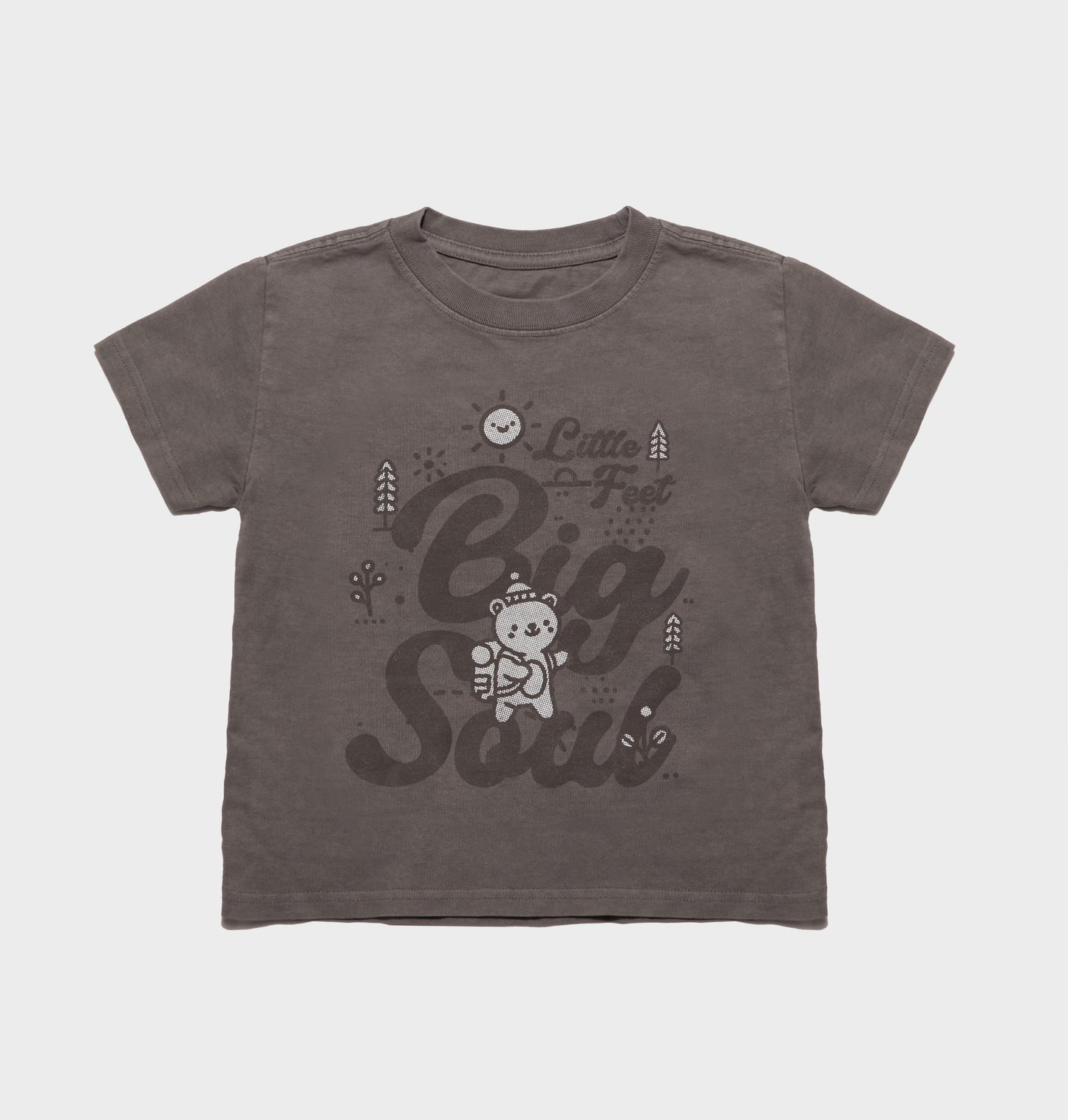 Kids Little Feet, Big Soul Tee